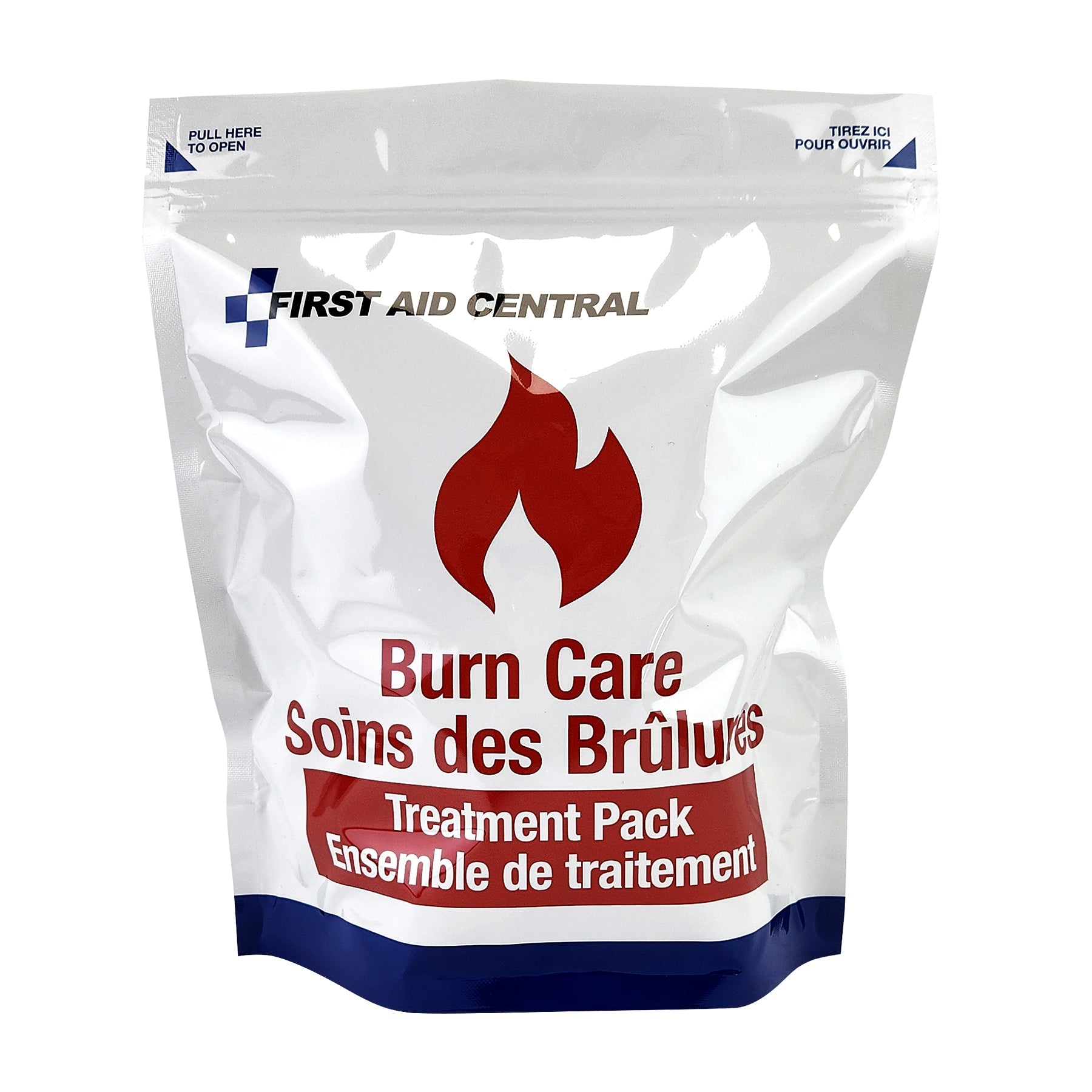 41-Piece Burn Care Treatment Pack – Resealable Emergency Refill Bag