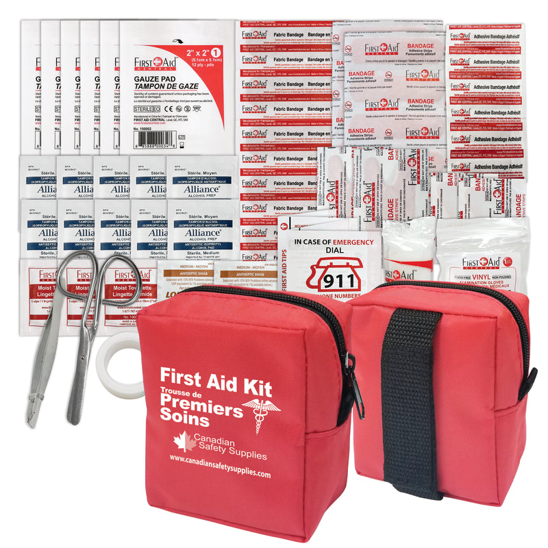 Outdoor First Aid Kit - 52PCS, Nylon Bag