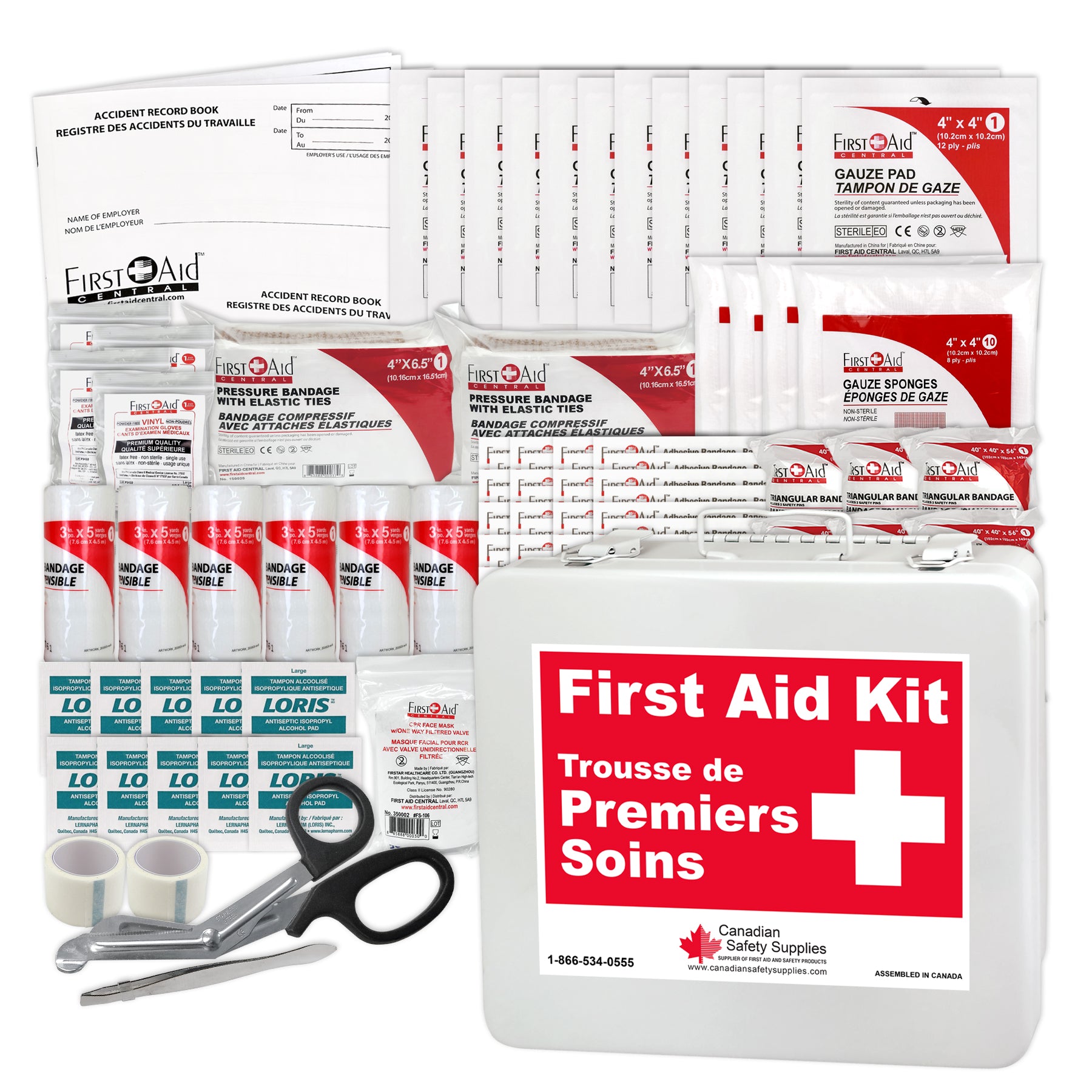 Federal "Type B" First Aid Kit and Refill