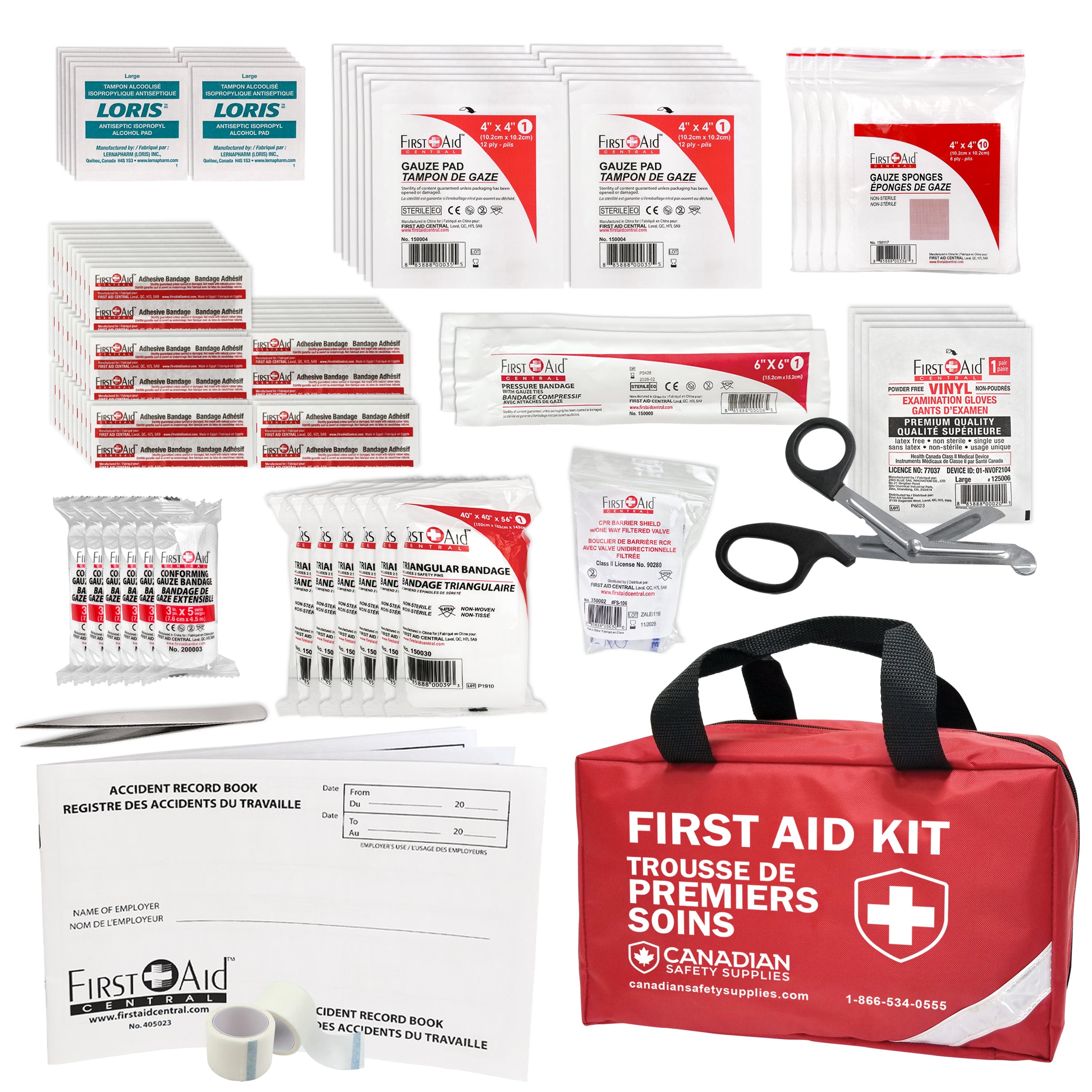 Federal "Type B" First Aid Kit and Refill