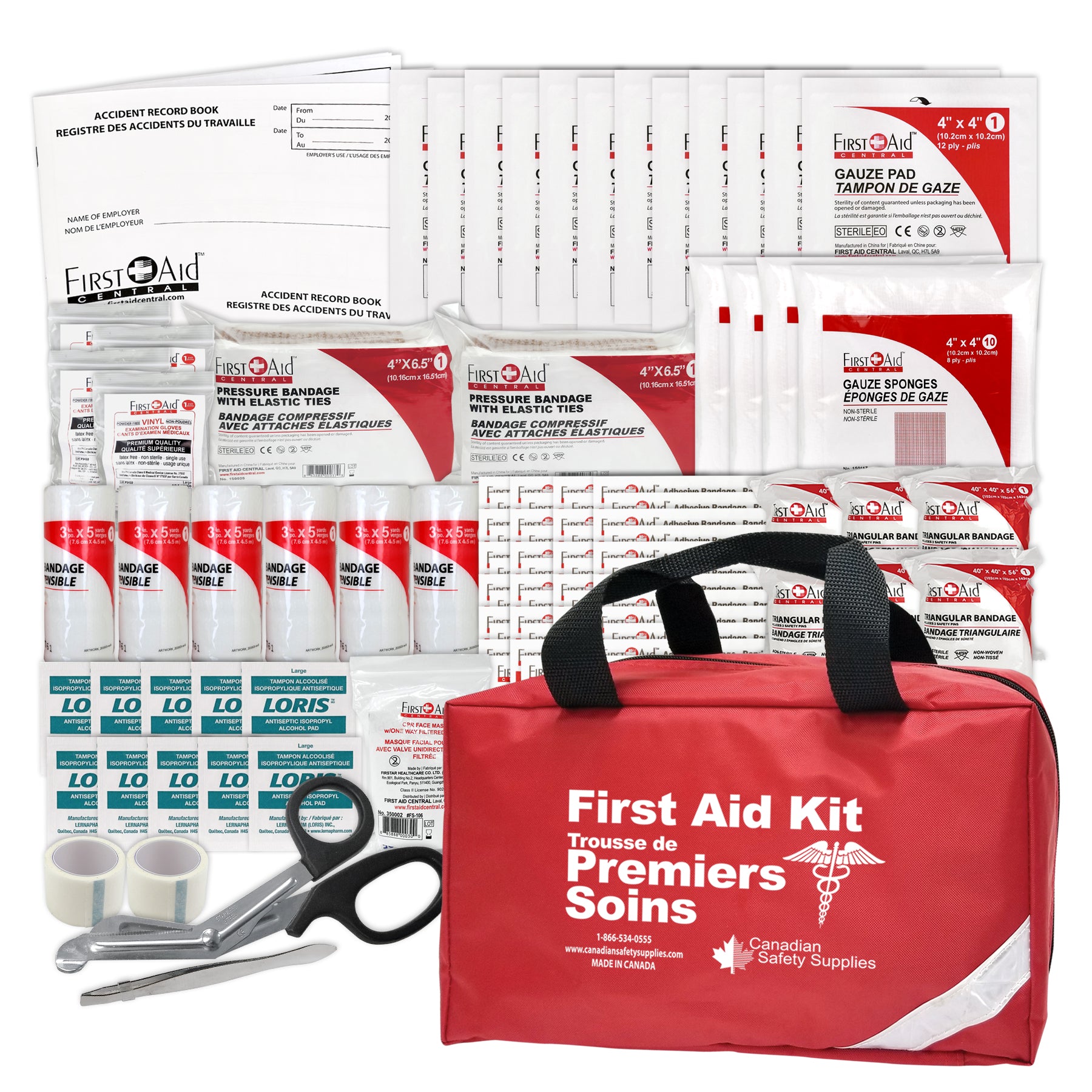 Federal "Type B" First Aid Kit and Refill