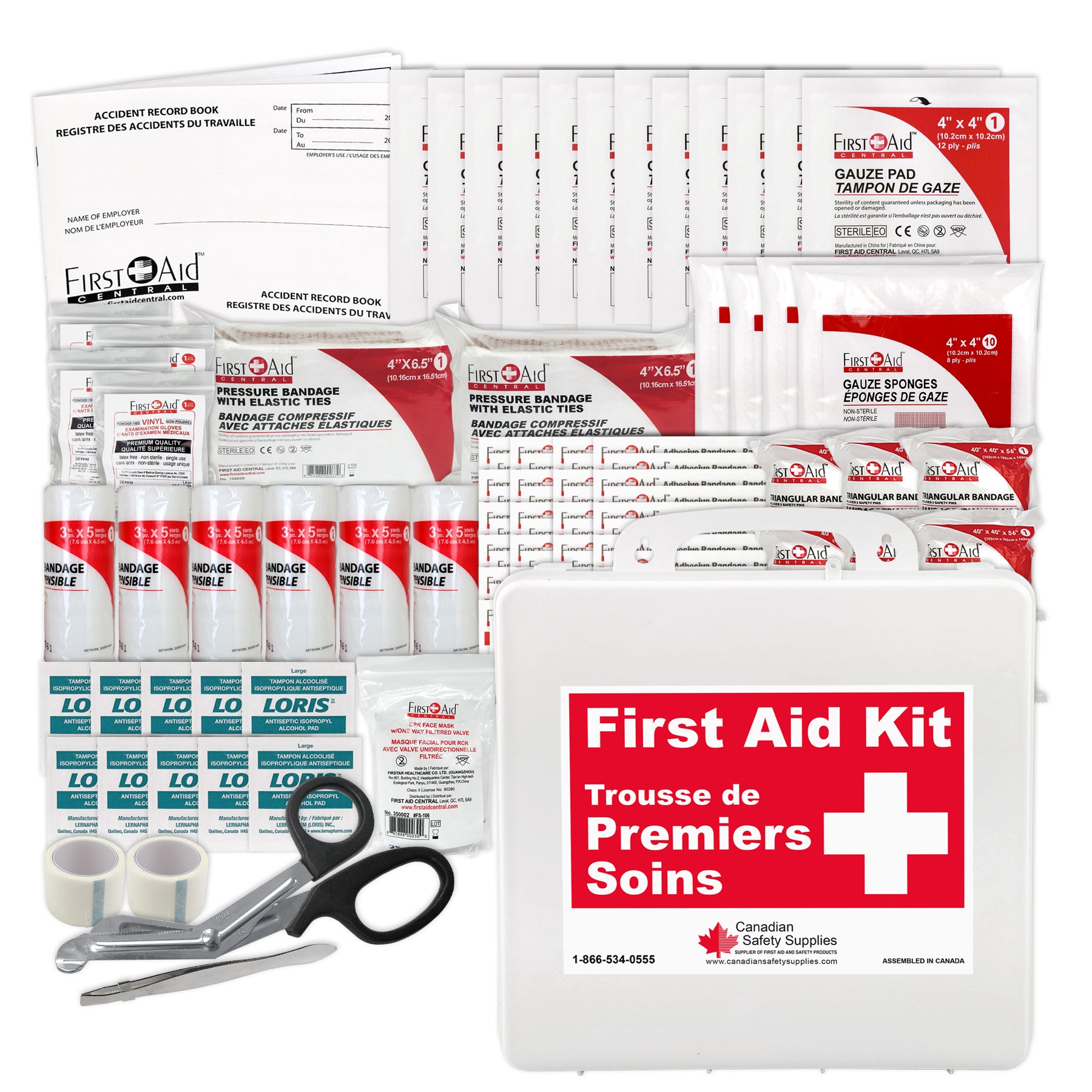Federal "Type B" First Aid Kit and Refill
