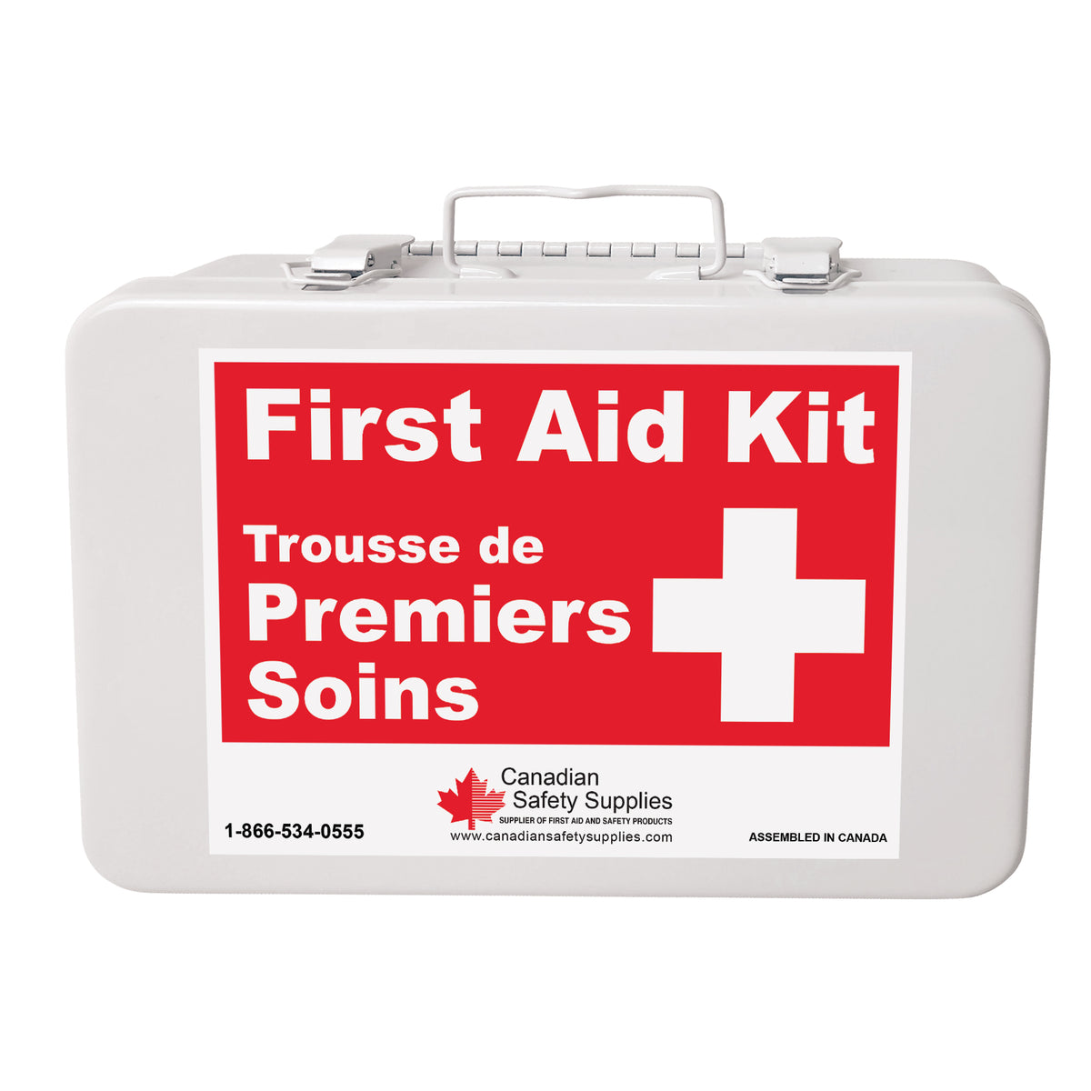 Trousse de premiers soins fédérale – Ferroviaire, boîtier métallique