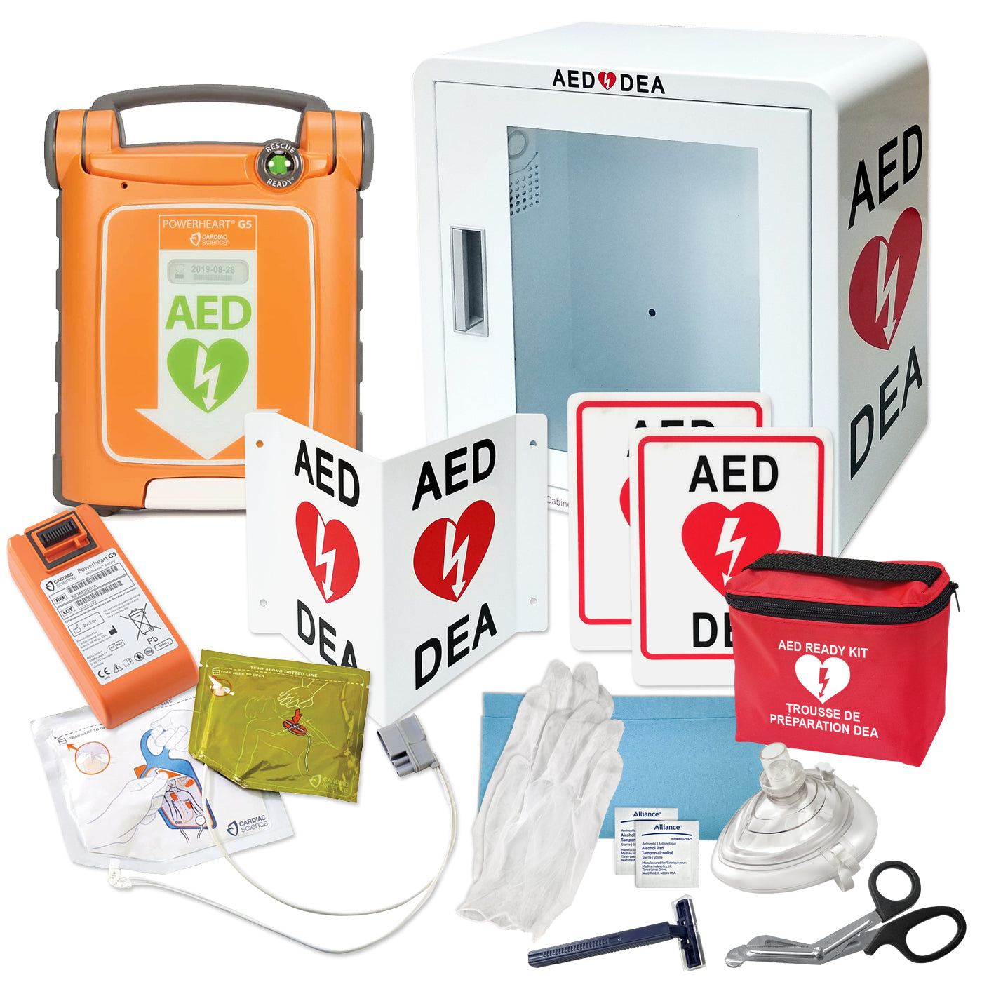Powerheart G5 AED Complete Package **Add to cart Rebate**