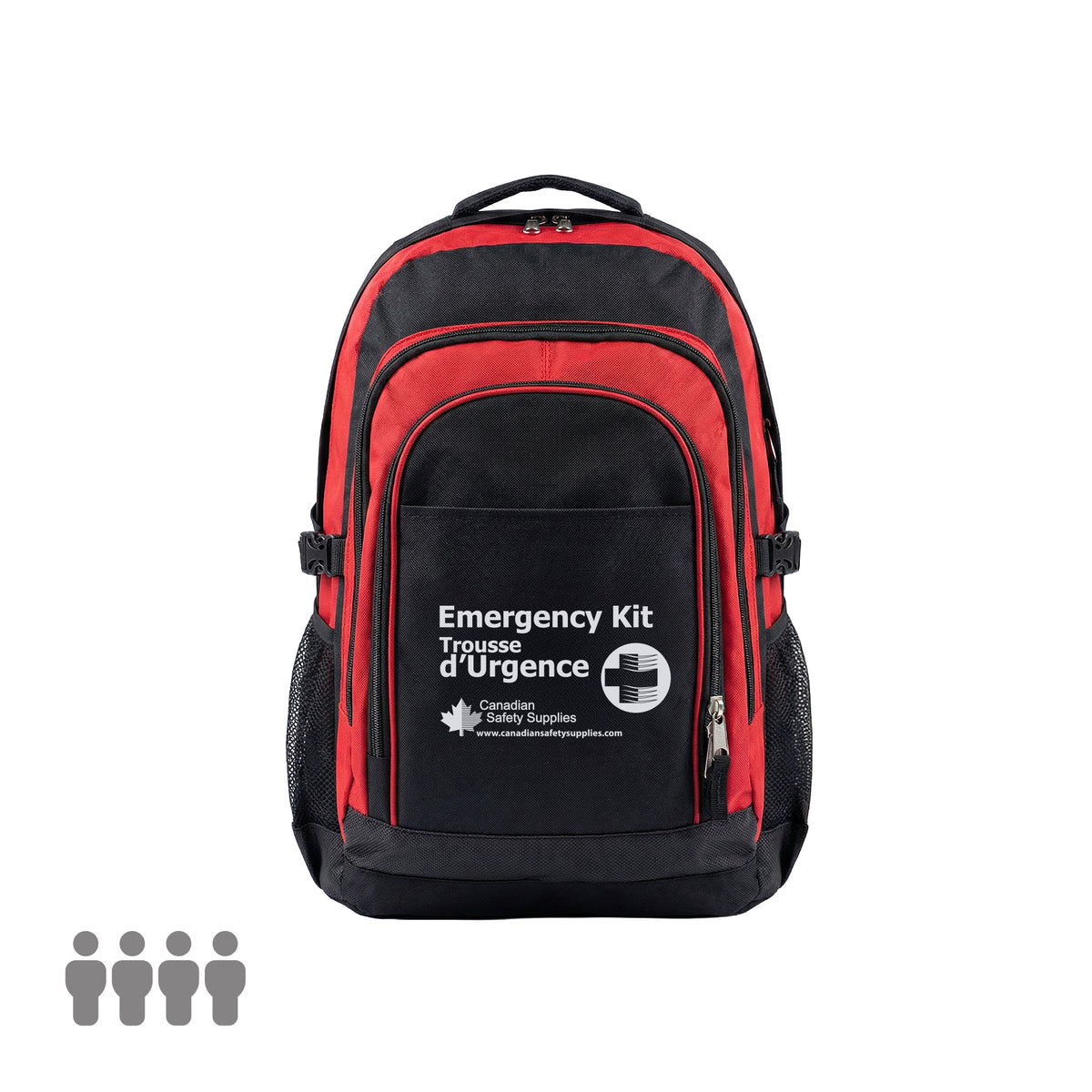 4 Person 72 Hour Emergency Survival Kit | Canadian Safety Supplies