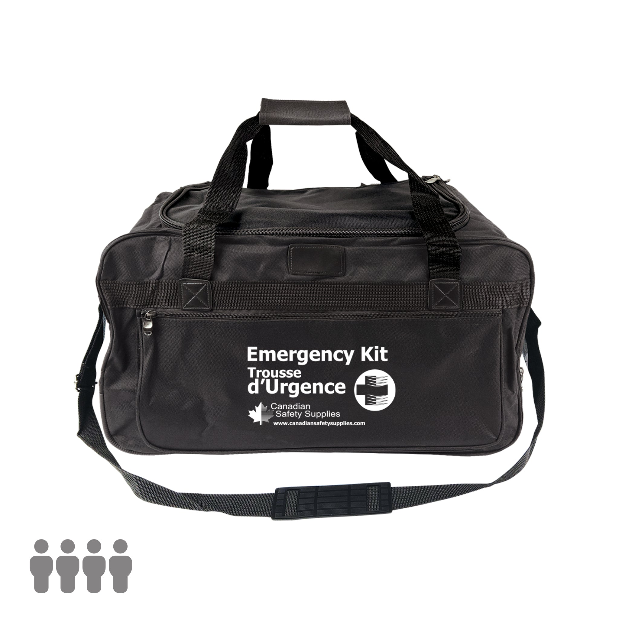 Deluxe 4 Person 72 Hour Emergency Survival Kit | Canadian Safety