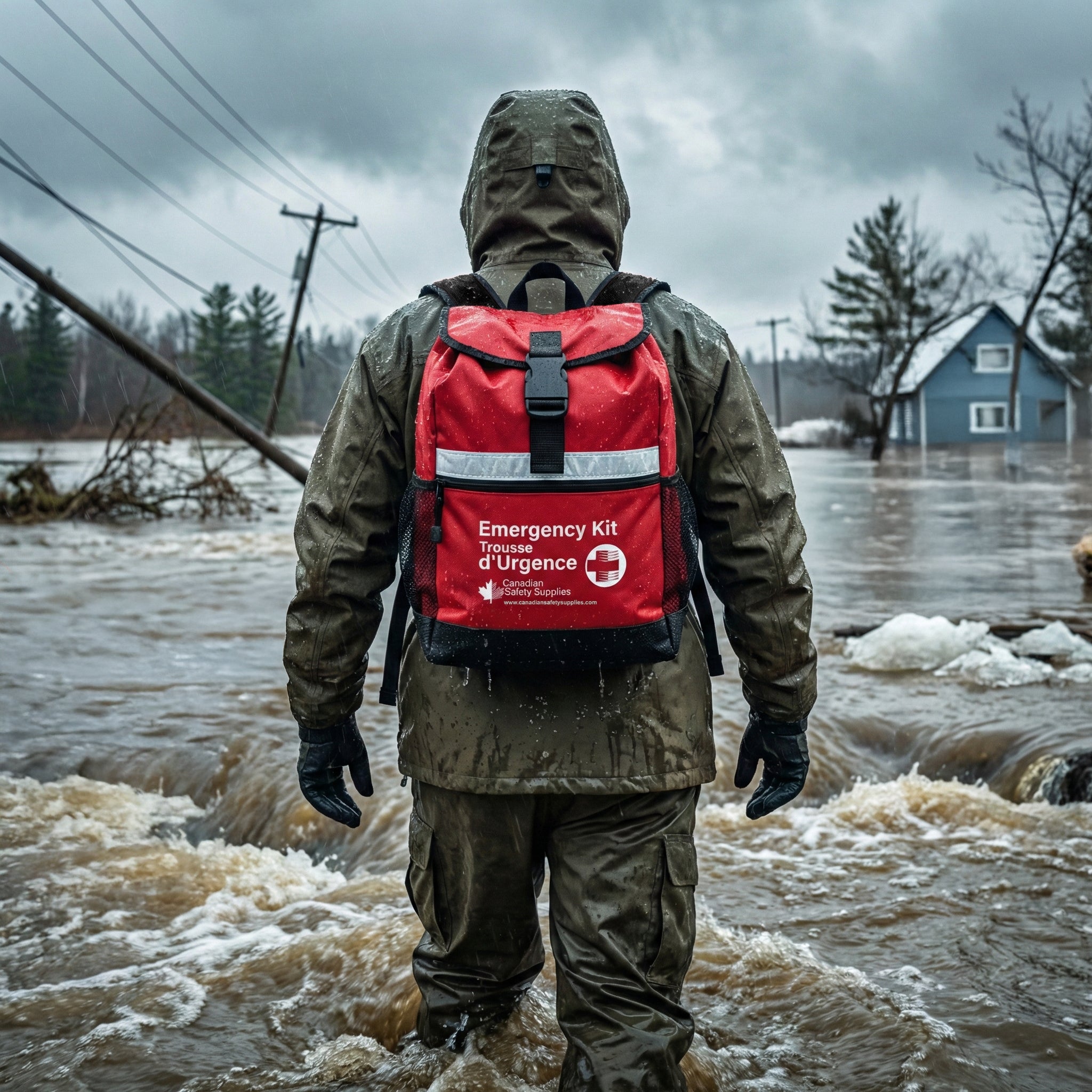 2 Person 72 Hour Emergency Survival Kit with Water