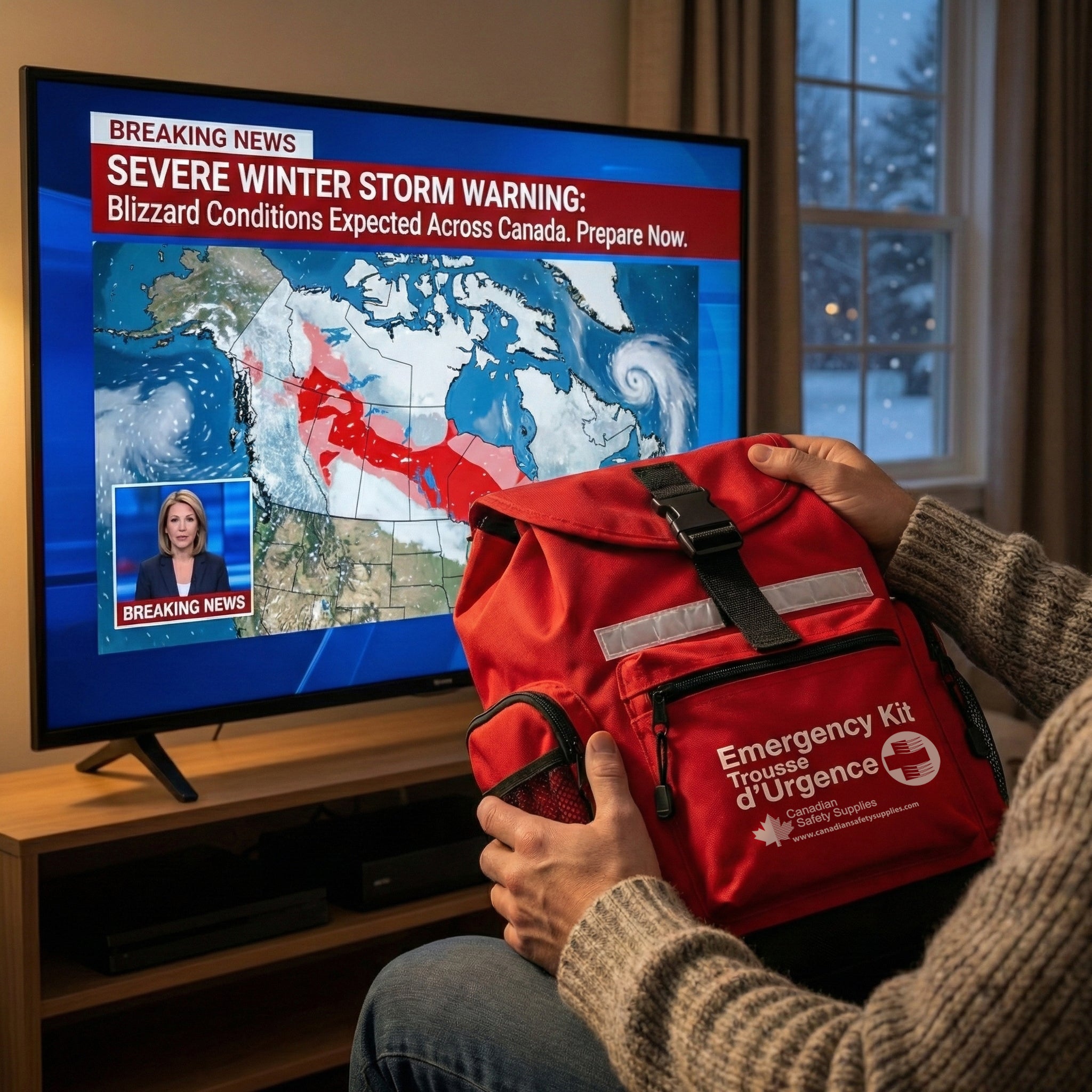 Deluxe 1 Person 72 Hour Emergency Survival Kit