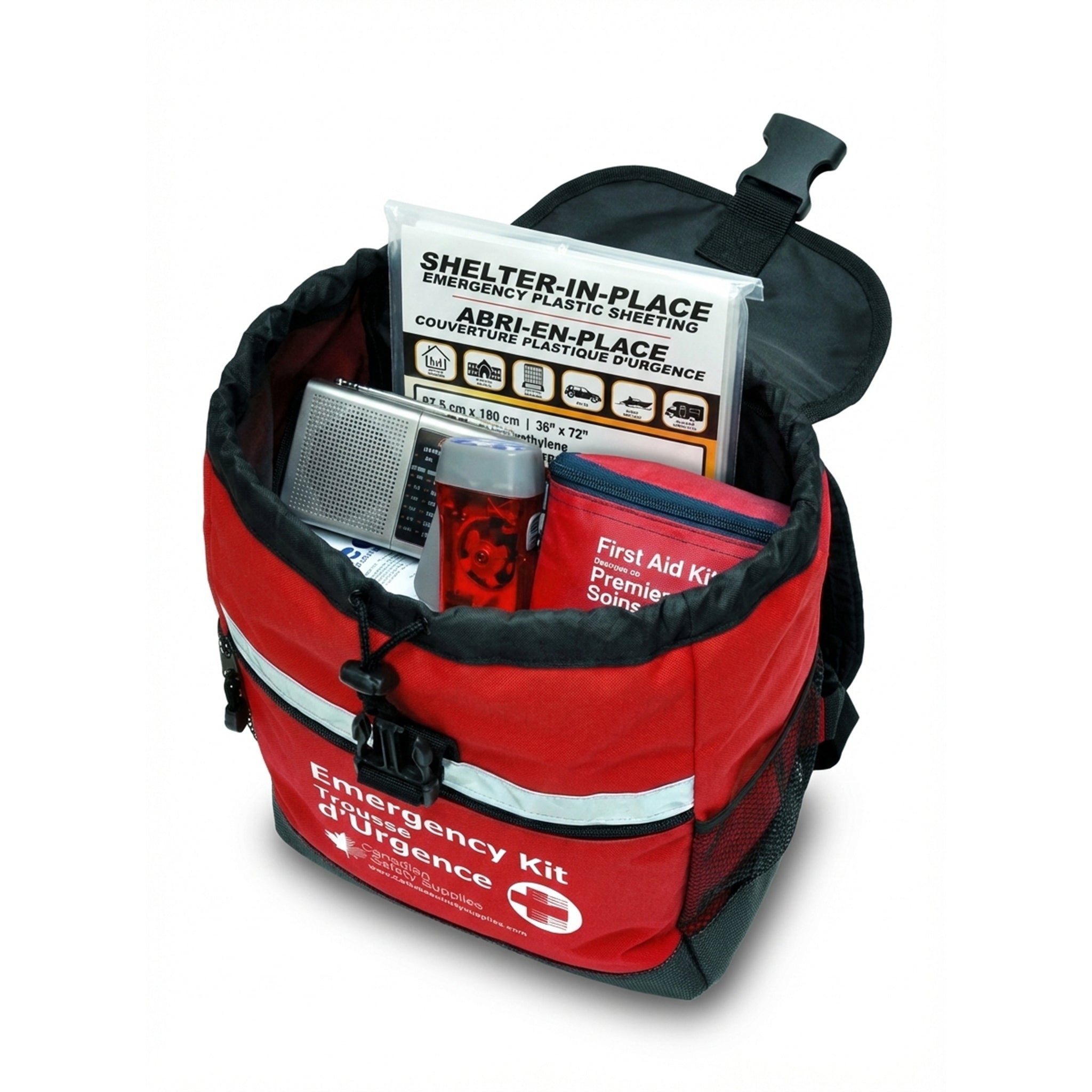 2 Person 72 Hour Emergency Survival Kit with Water