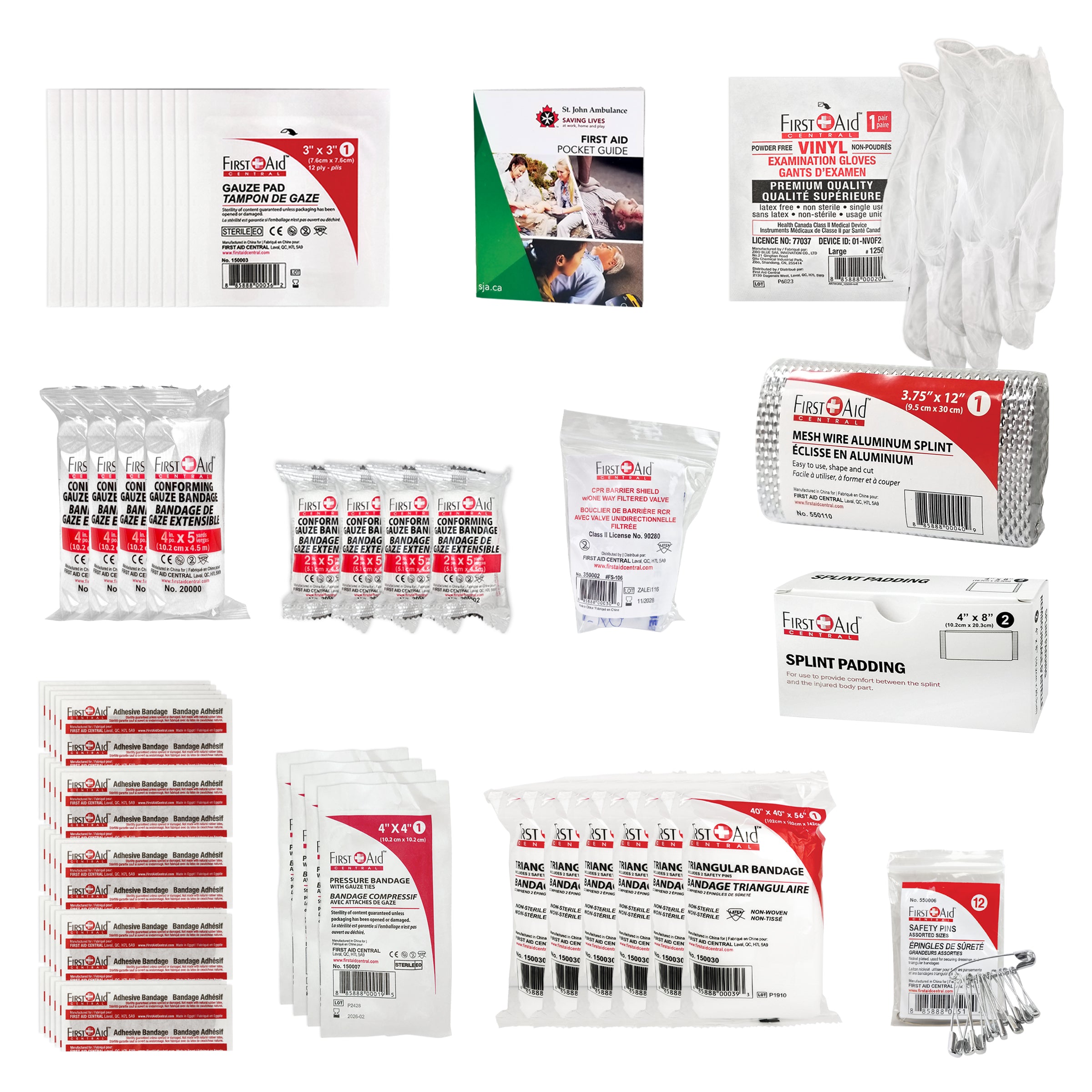 Ontario Section 9 First Aid Kit and Refill - (6-15 Employees)