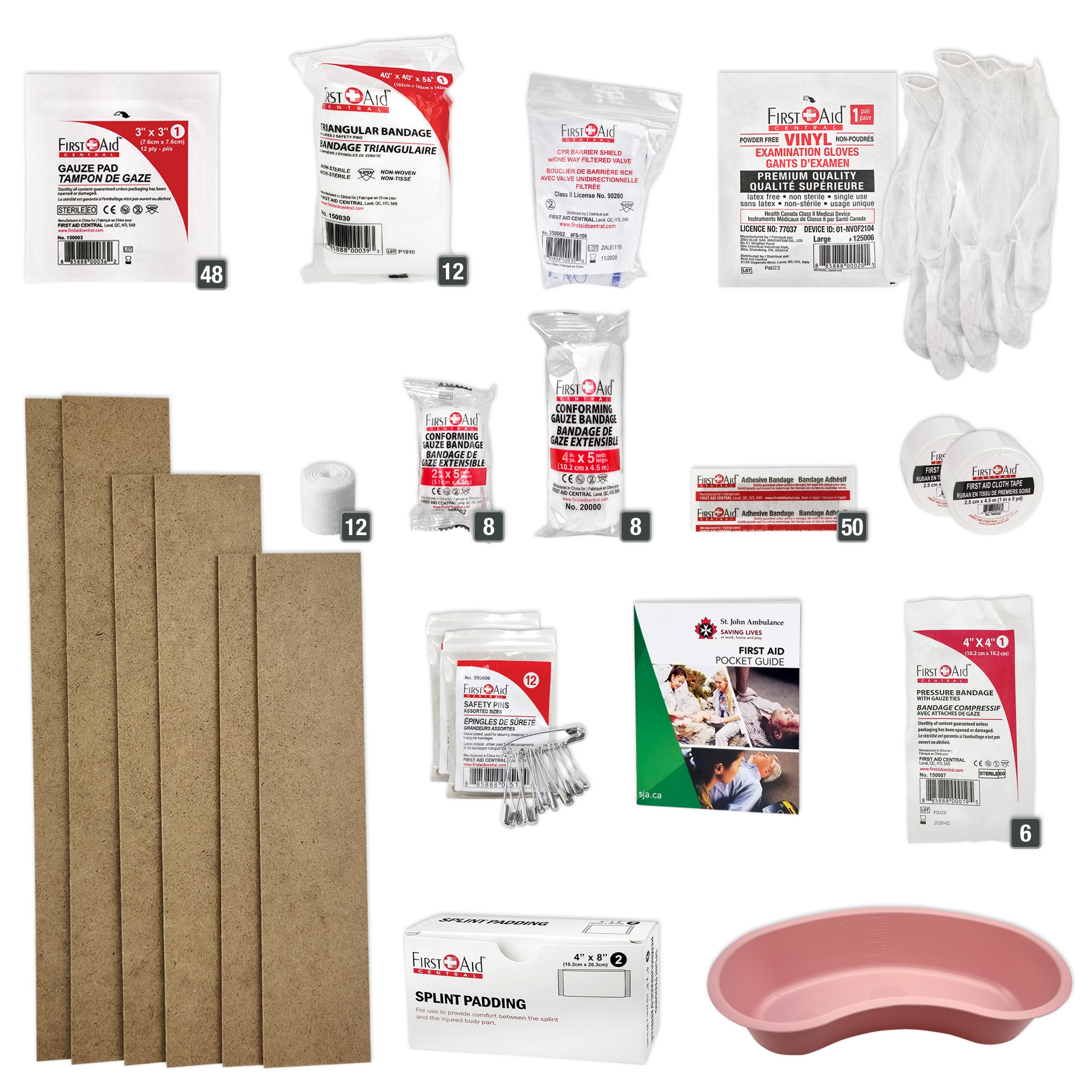 Ontario Section 10 First Aid Kit and Refill - (16-199 Employees)