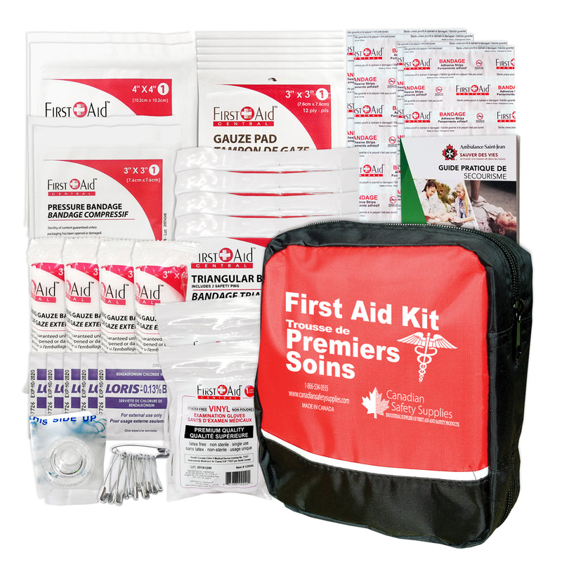 Ontario Section 16 Transportation, Construction, Farm and Bush First Aid Kit and Refill