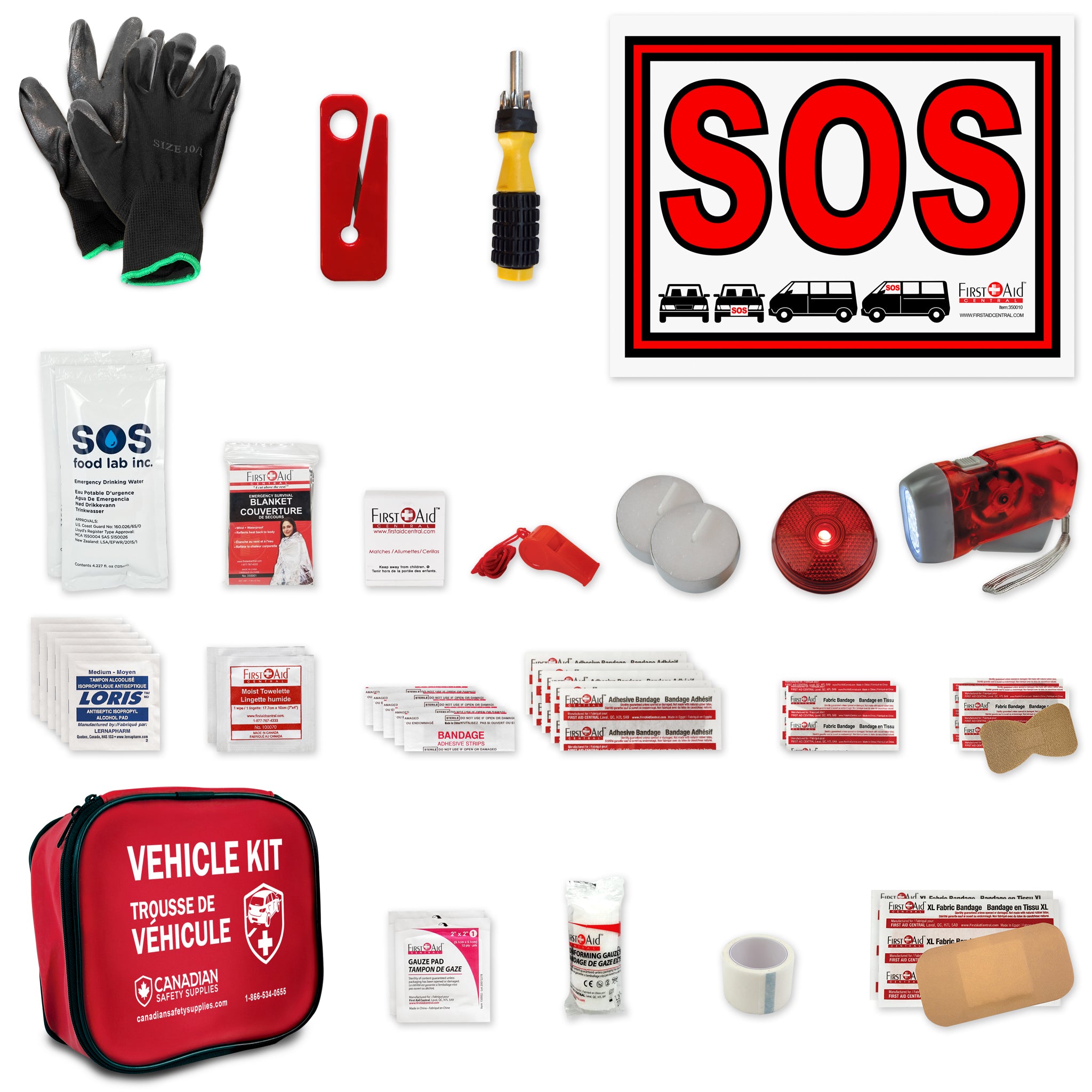 Emergency Auto Safety Kit
