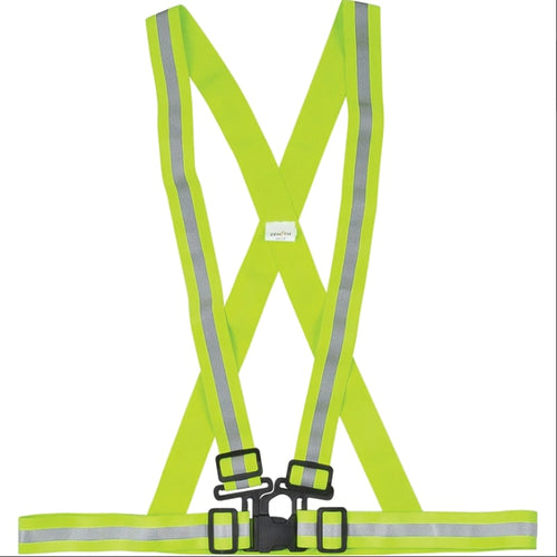 Traffic Harness, High Visibility Lime-Yellow, X-Large
