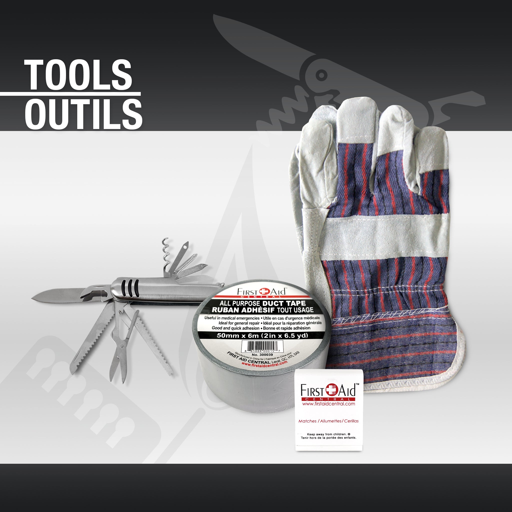 Deluxe 4 Person 72 Hour Emergency Survival Kit