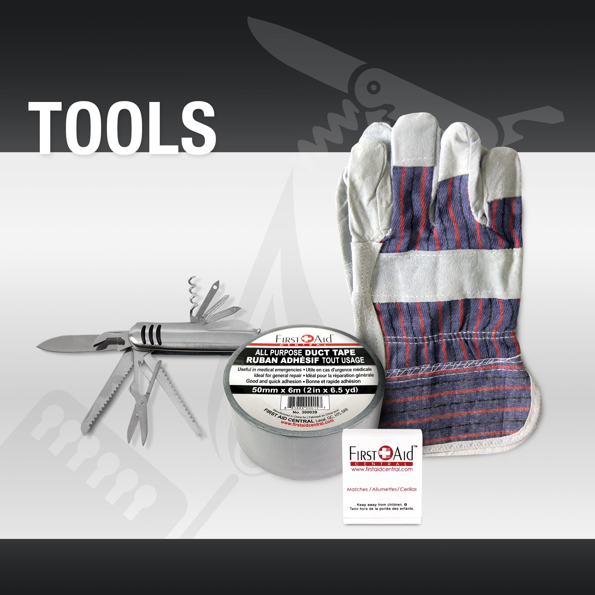 Deluxe 4 Person 72 Hour Emergency Survival Kit