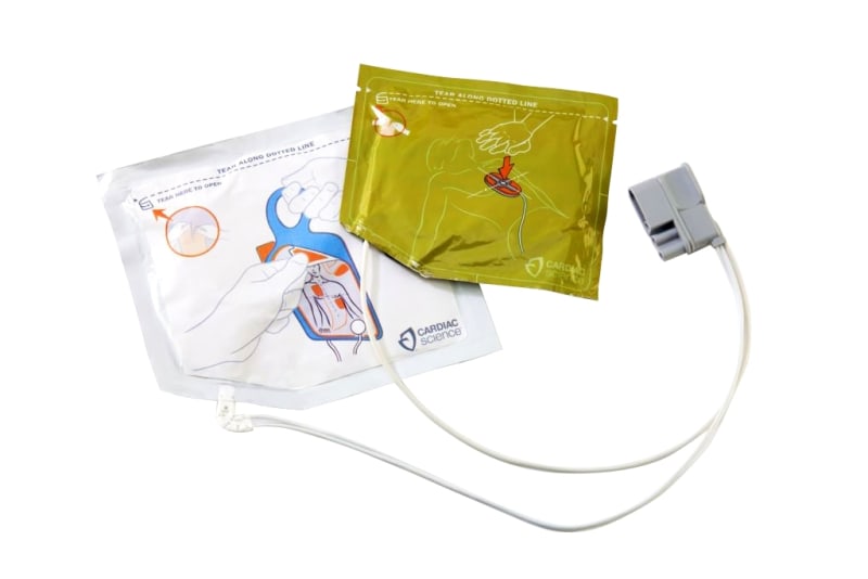 Électrodes de défibrillation pour adultes Intellisense CPR Feedback, Powerheart G5