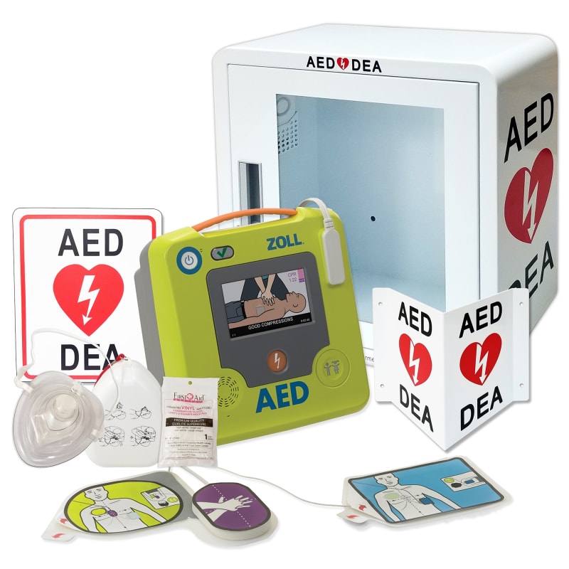 Ensemble Zoll AED 3 + Trousse de contrôle des saignements (Valeur 70 $)