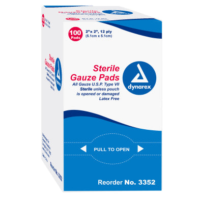 Gauze Pad - Sterile - 2" x 2"