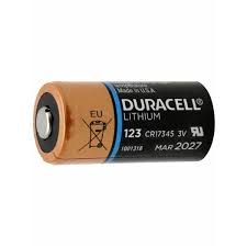 Duracell DL123ABU Lithium Photo Batteries - DL123A - Exp. date 03-2033