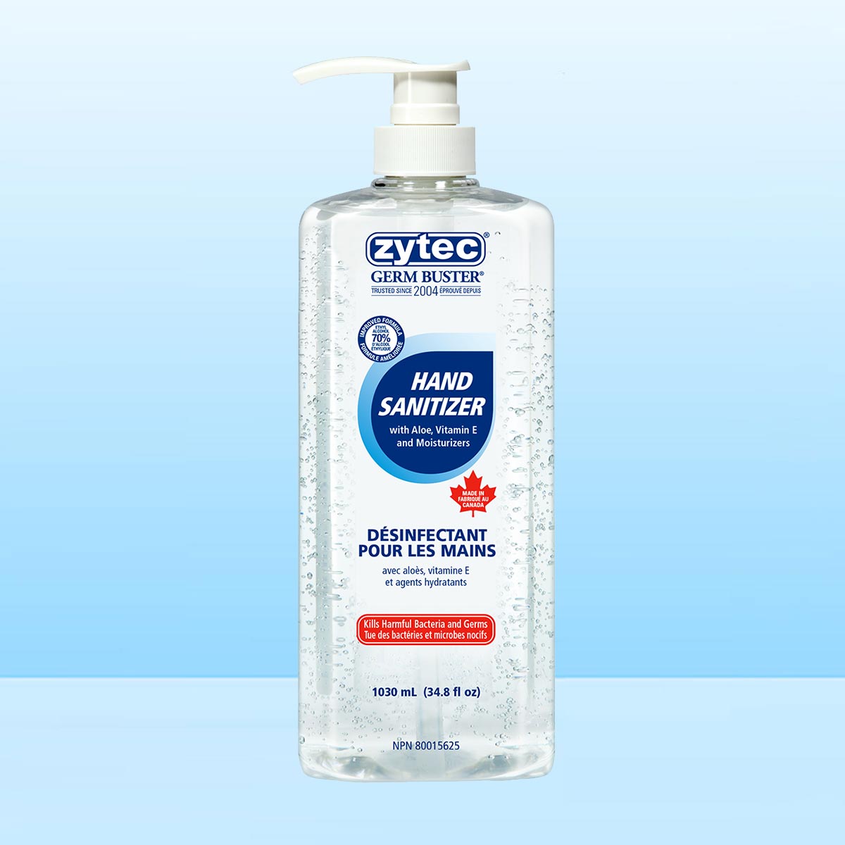 Gel Hand Sanitizer 70% – 1030 ml
