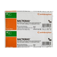 Pansement Antiseptique Tulle Gras Bactigras - 10 x 10 cm (1)