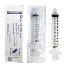 309604 BD Syringe - Luer Lock 10 cc - Without Needle